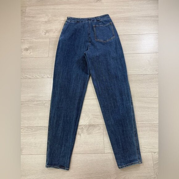 Ischiko by Oska Classic Blue Women's Tapered Leg Jeans - Picture 2 of 12